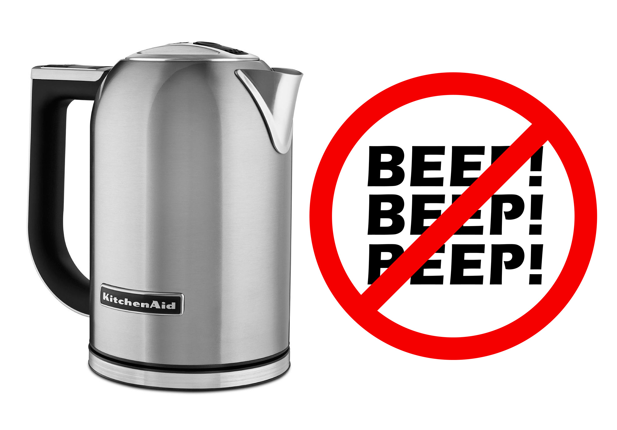 De-Beeping a KitchenAid Kettle – Once Around the Block